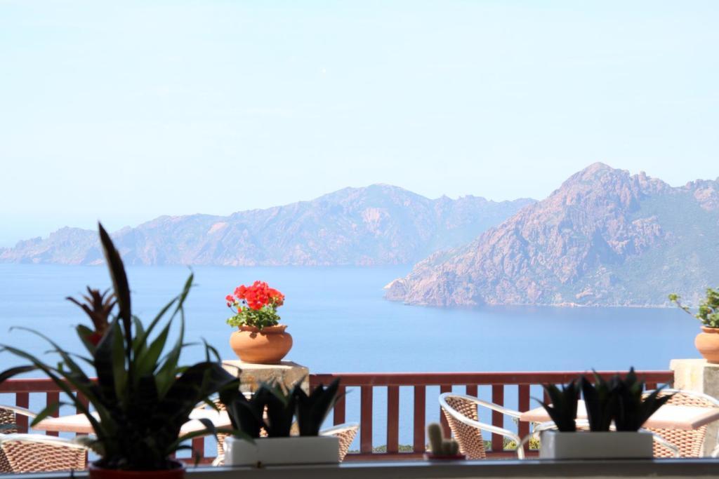 Hotel Les Roches Rouges Piana  Oda fotoğraf